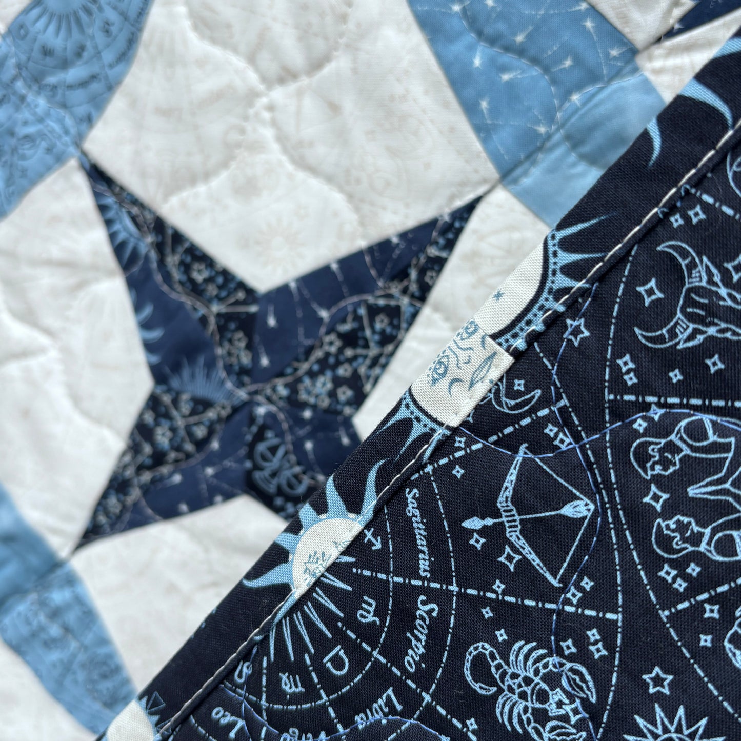 The Moon and Stars Quilt – 66” square (Q9)