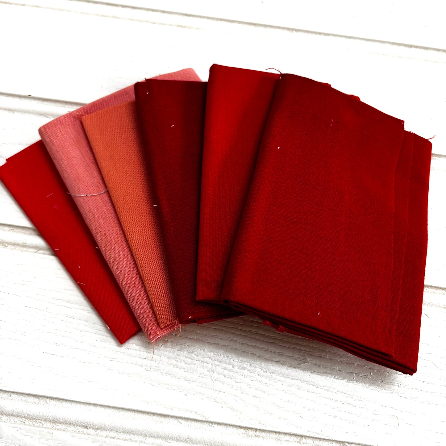 Coral red + pink solid and blender bundle 10