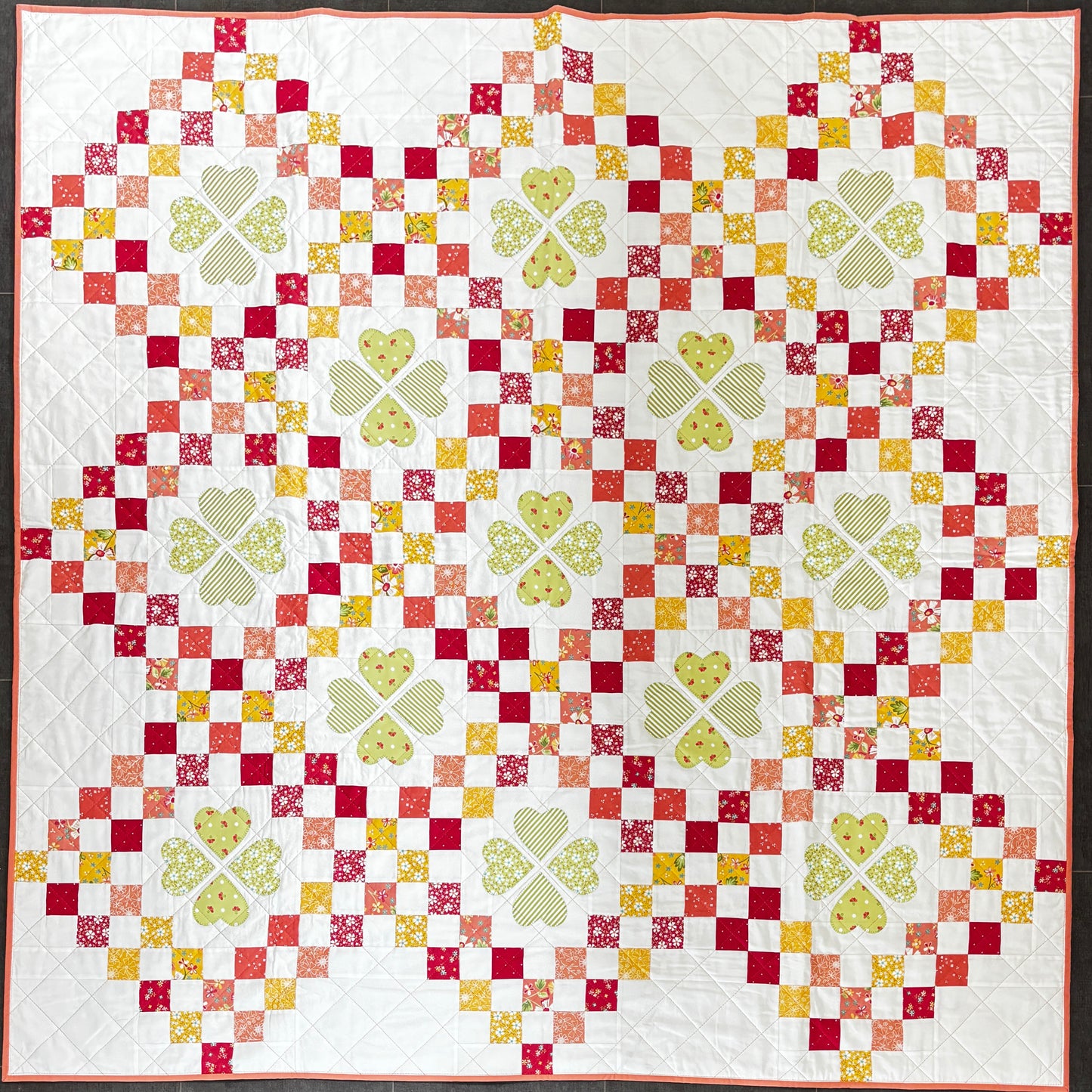 The Luck of the Irish Quilt - 66" square