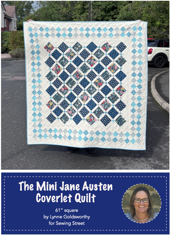The Jane Austen Mini Coverlet Quilt