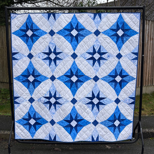 The Storm At Sea Quilt (Q2) - 68" square