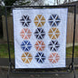 The Conway Cottage Triangles Quilt – 56” x 66”