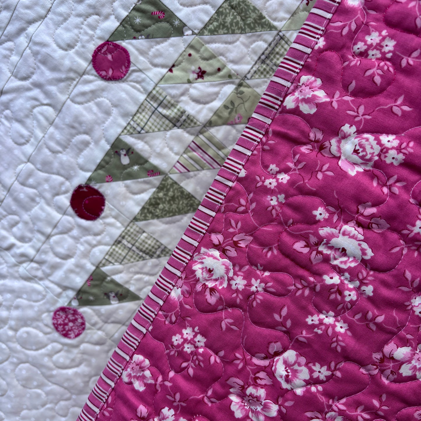 The Christmas Trees and Stars Quilt – 66” square (Q41)