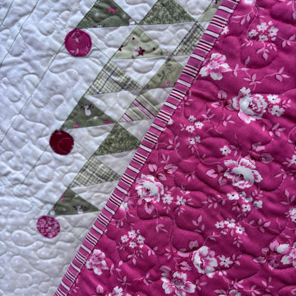 The Christmas Trees and Stars Quilt – 66” square (Q41)