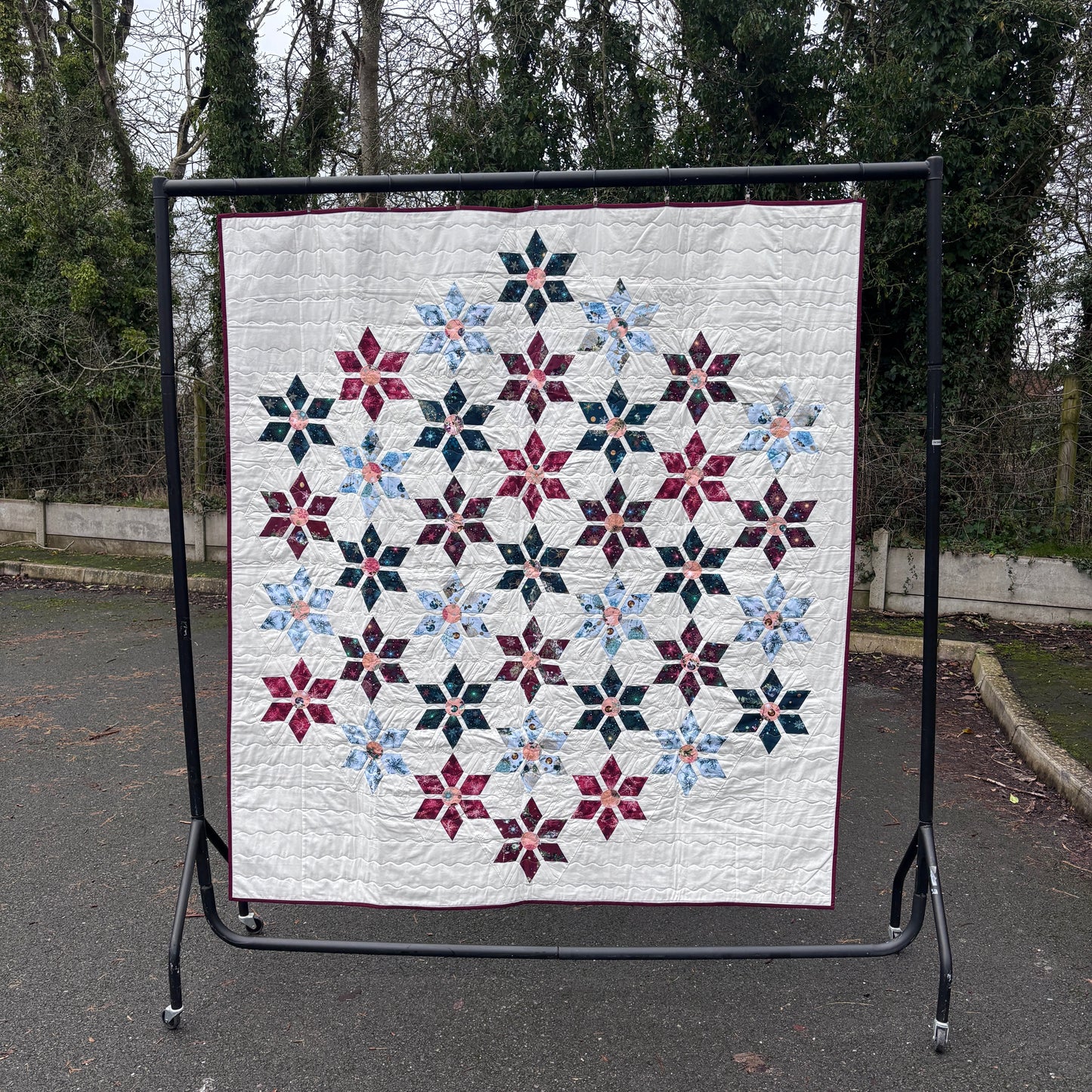 The Winter Stars Quilt II – 61” x 67” (Q39)