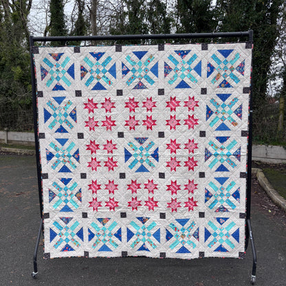 The Stiles and Paths Quilt – 72” square (Q14)