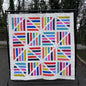 The candy stripes quilt – 68” square (Q12)