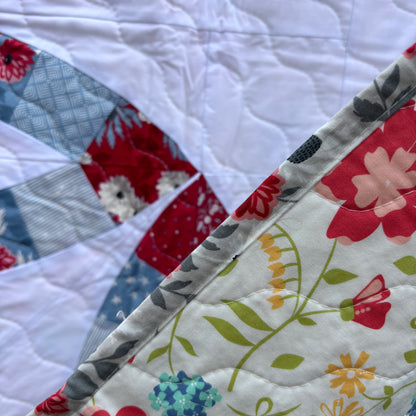 Single Wedding Ring Quilt – 44” square (Q11)