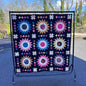 The Pointy Flowers Quilt (Q18) – 69” square