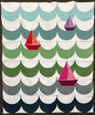 The Boats at Sea Quilt - 50" x 60" (Q71)