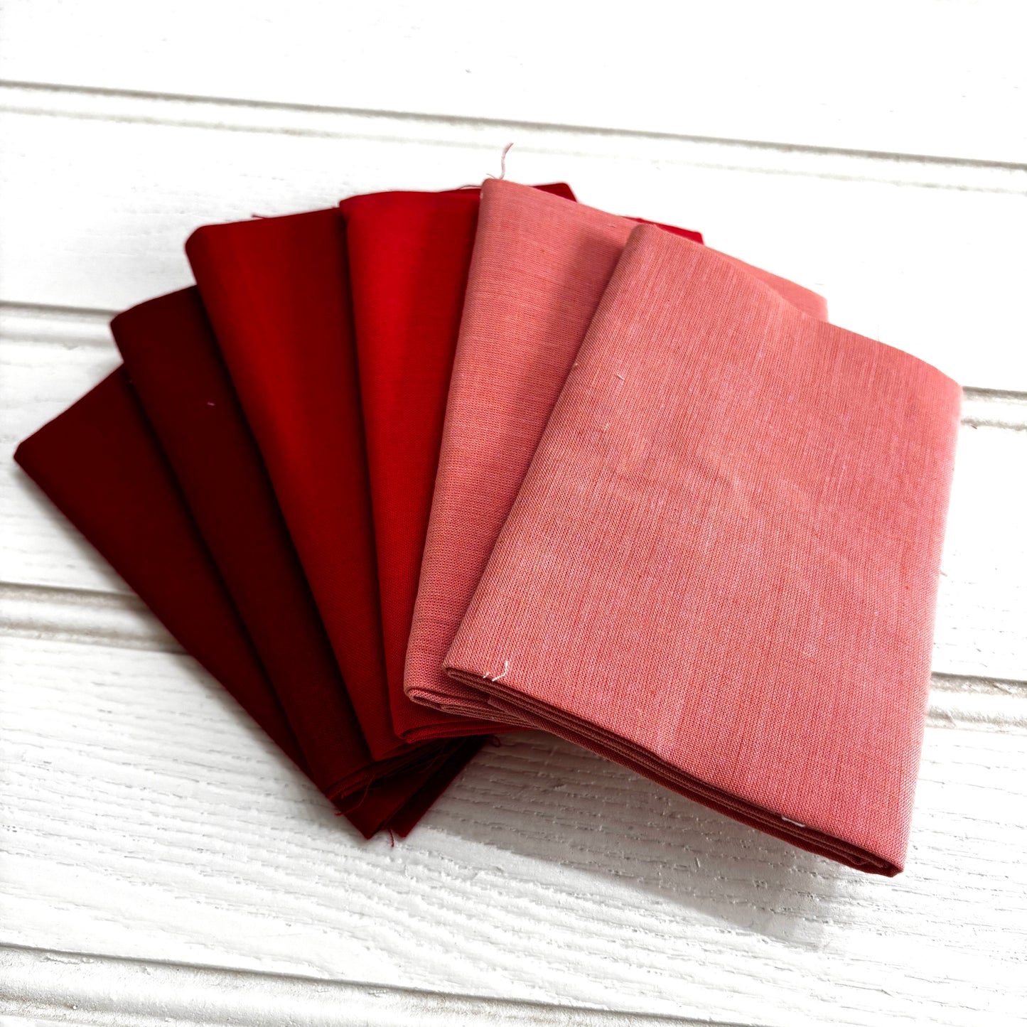 Coral red + pink solid and blender bundle 8