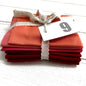 Coral red + pink solid and blender bundle 9
