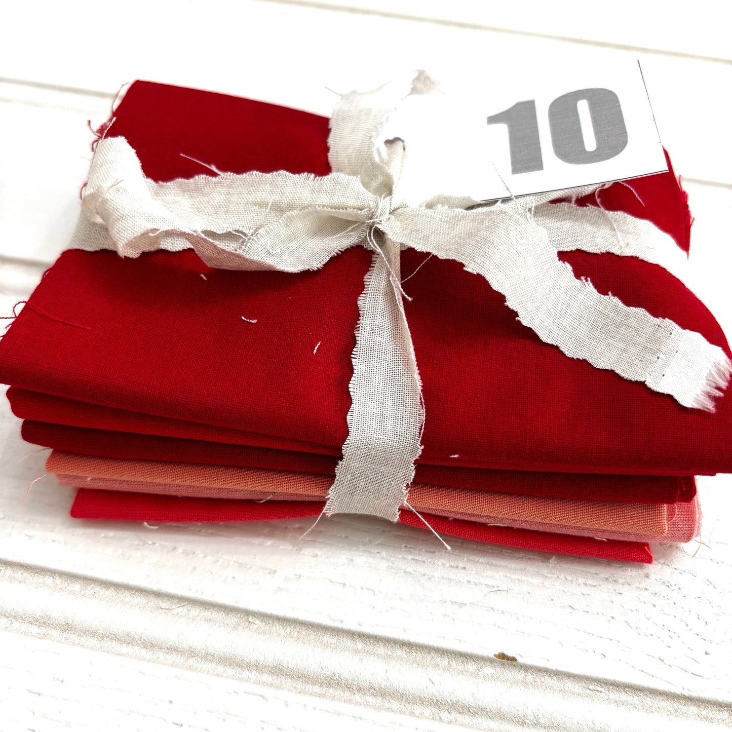 Coral red + pink solid and blender bundle 10