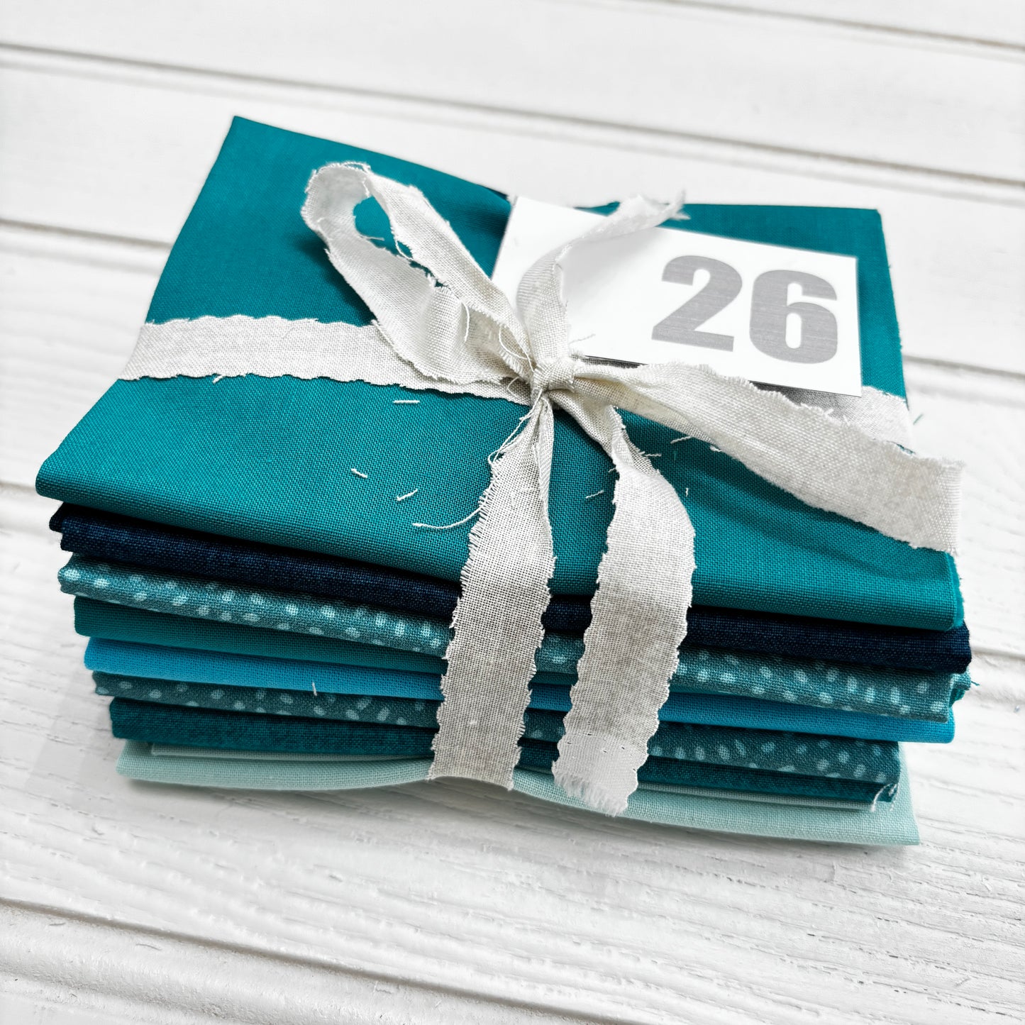 Teal / aqua blue solid and blender bundle 26
