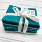 Teal / aqua blue solid and blender bundle 26