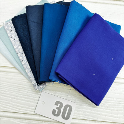 Blue solid and blender bundle 30