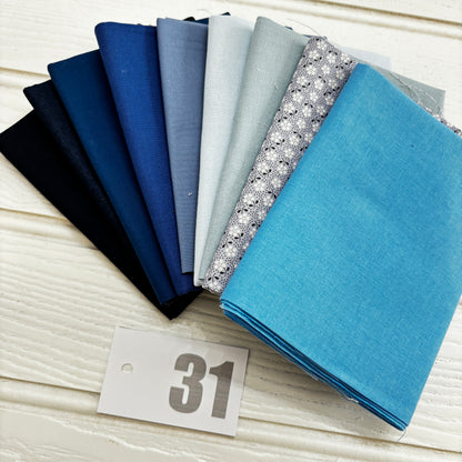 Blue solid and blender bundle 31