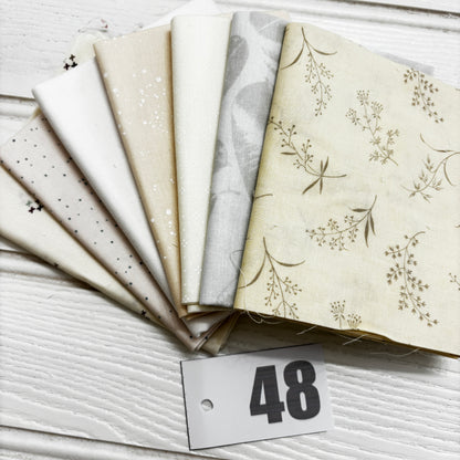 Cream / white solid and blender bundle 48