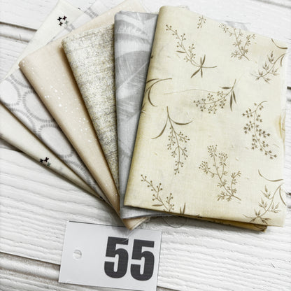 Cream / white solid and blender bundle 55