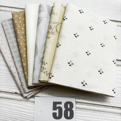 Cream / white solid and blender bundle 58