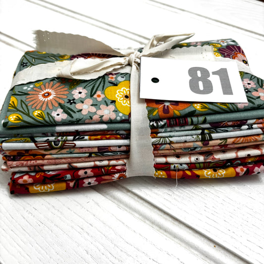 Poppie Cotton Cottage Charm print bundle 81