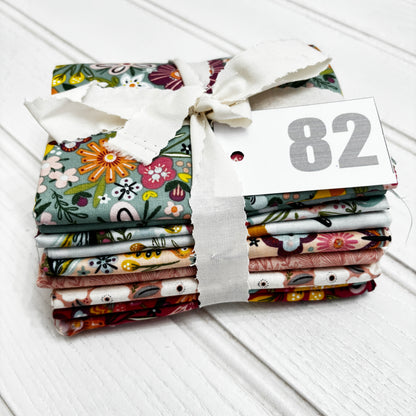 Poppie Cotton Cottage Charm print bundle 82