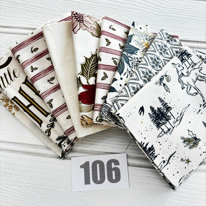 Moda Fancy That Old World Yuletide Print Bundle 106