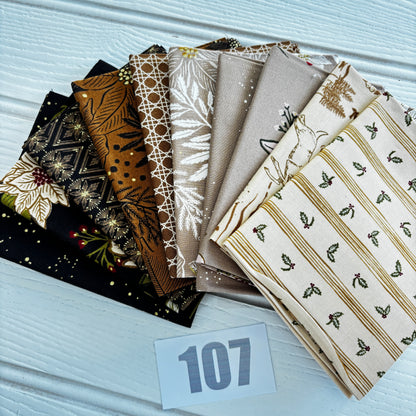 Moda Fancy That Old World Yuletide Print Bundle 107