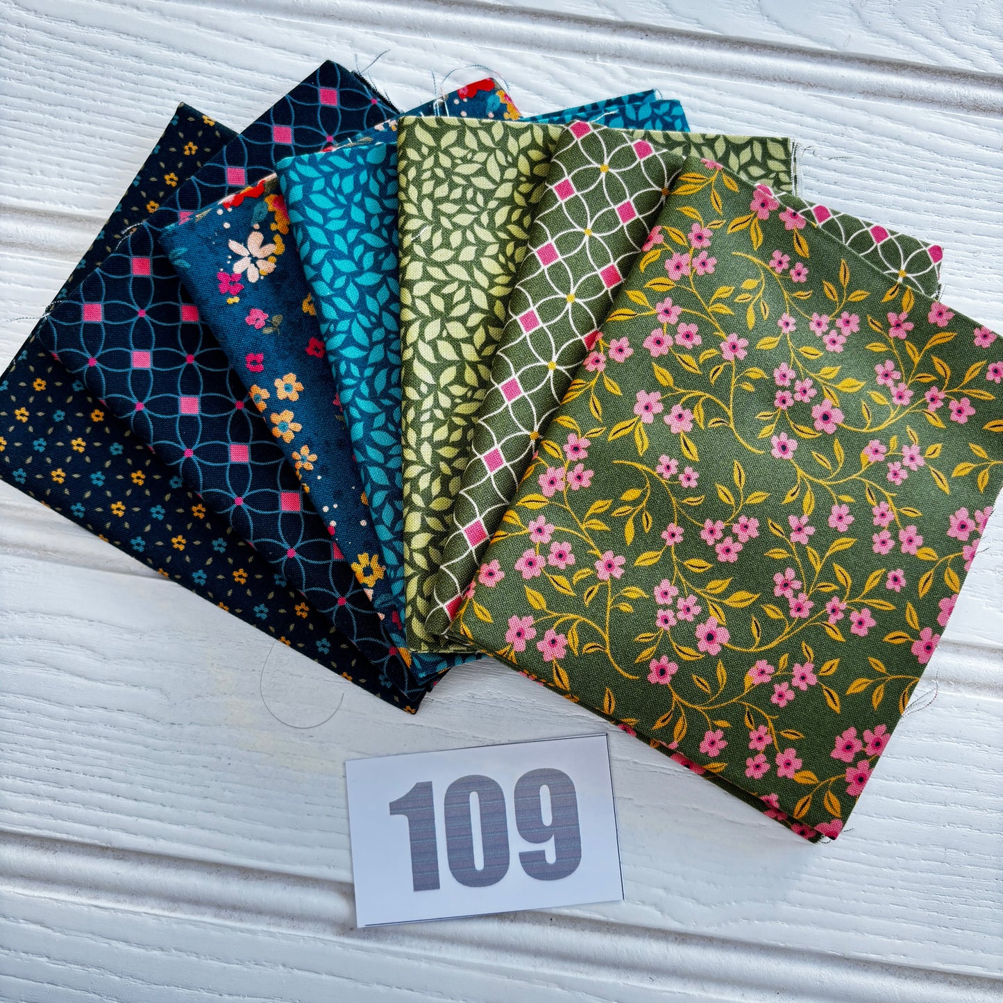 Moda Sagewood by Crystal Manning print bundle 109