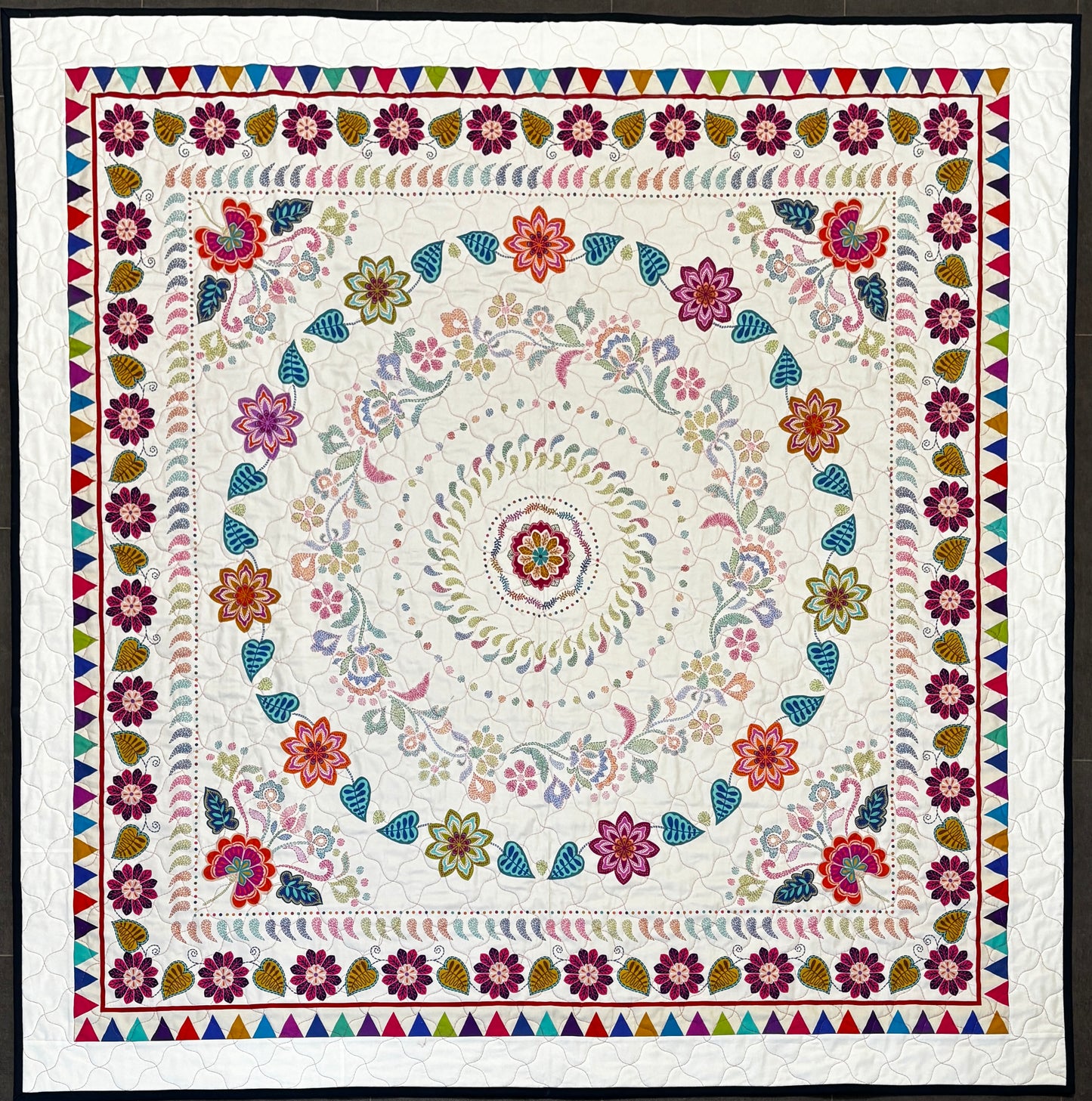 John Scott Sambramha Quilt 60" square