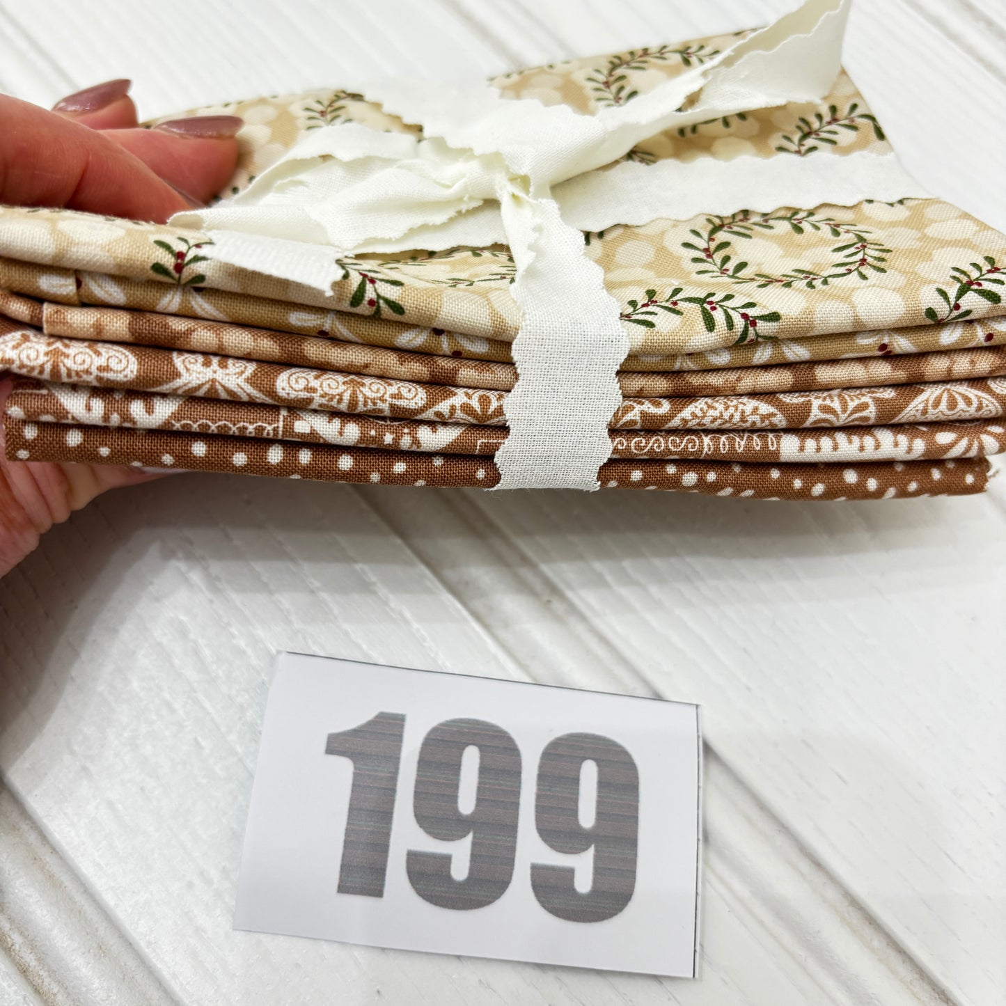 Gingerbread Lane by Kiley's Quilt Room Bundle 199