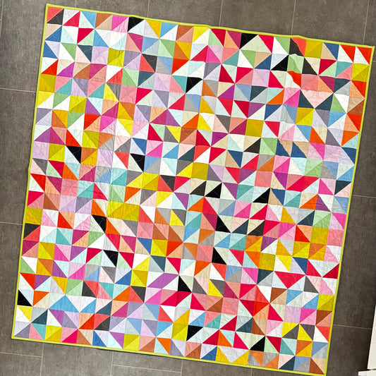 The HST madness quilt - 60" square