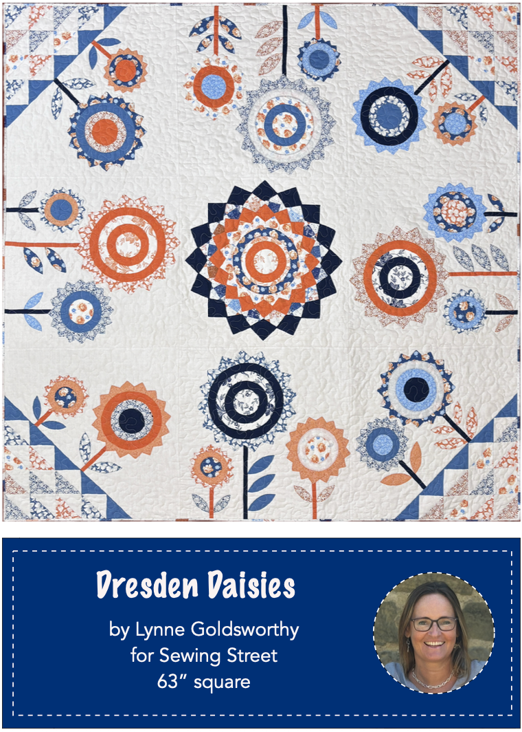 The Dresden Daisies Quilt Pattern