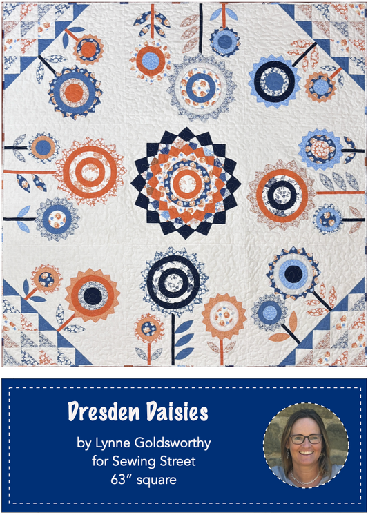 The Dresden Daisies Quilt Pattern