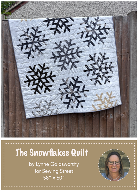 The Giant Snowflakes Quilt Pattern